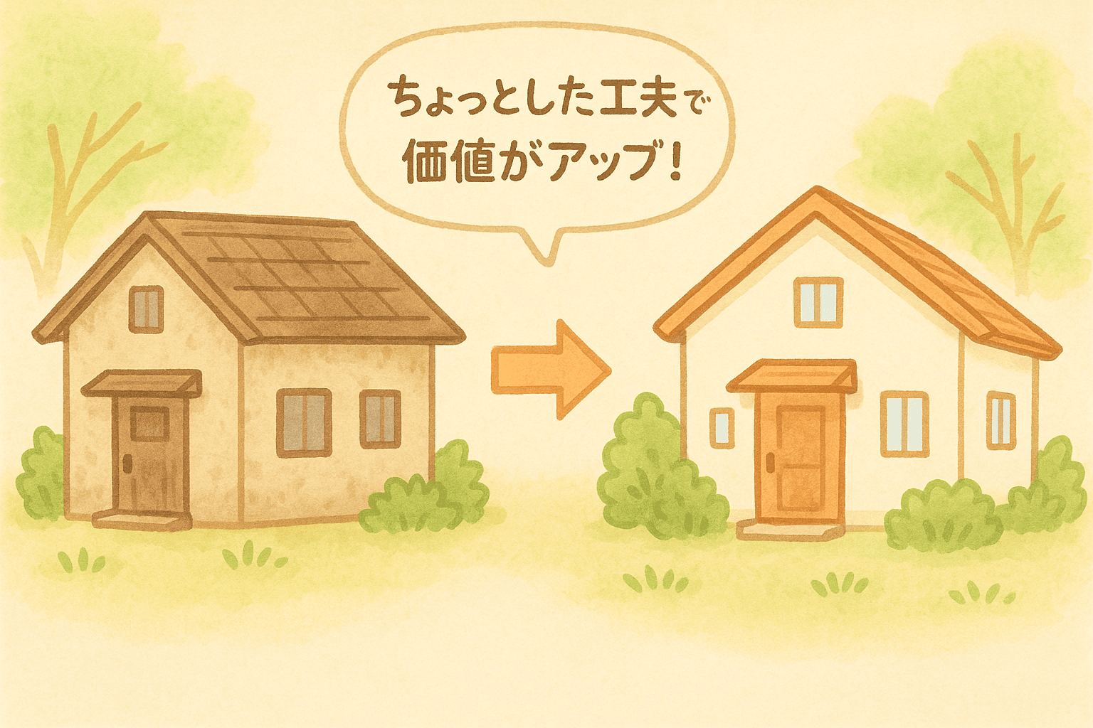 高値で売れる方法は？｜築年数が30年以上経過した家